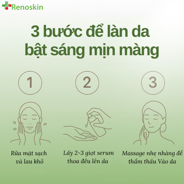 Cách dùng serum Renoskin HA Collagen hàng ngày để dưỡng ẩm và cải thiện da hiệu quả